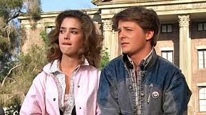 She plays marty mcfly's mother. The Tragic Reason Why Elisabeth Shue Replaced Claudia Wells Role In Back To The Future
