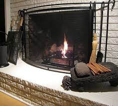Removable spark screen which when installed allows the stove to be burned with the front door open.the screen can be installed with the door open or the door can be lifted off. Interior Exterior Spark Arrestors The Importance