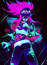 Equipos de cinco contra cinco. Akali Kda League Of Legends By æ°´é‡Žé­šæœˆ ãŠä»•äº‹å‹Ÿé›†ä¸­ã§ã™ Dibujos De Anime Wallpaper De Anime Personajes De Anime