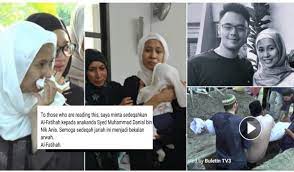Video ni pendek je… tapi mungkin dapat banyak membantu polis dalam siasatan kes road rage yang menyebabkan kem*tian syed danial (baju biru petak) semalam. Tanglsan Isteri Iringi Pengebvmian Syed Danial Ramai Mahu Nasib Keluarga Ini Dibeia Limau Madu Press