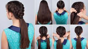 Half open hair with side or mid parting. 50 Crazy Hairstyles For Girls To Look Cute Styles At Life