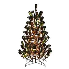 4) christmas tree made from beer bottles. How To Make A Diy Wine Bottle Christmas Tree And Decorate It