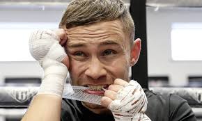 Carl Frampton shows support for cross-community boxing project