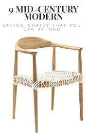 9 Affordable Mid Century Modern Chairs For Your Dining Room Nell Jack Dining Room Chairs Modern Teak Armchair Furniture