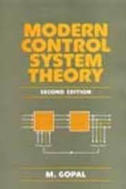 Modern Control System Theory By M Gopal