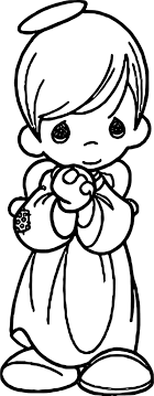 Precious Moments Boy Angel Coloring Page Precious Moments Coloring Pages Angel Coloring Pages Coloring Pages