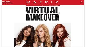 Exploring social platforms like google, facebook for. Matrix Redesigns Its Website Adds A Try On Tool For Hair Color Beauty Packaging