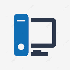 Copying an icon to a user desktop is useful when a file, folder or software program is opened and used regularly. Desktop Icon Vector Design On White Background For Website Website Icons Desktop Icons White Icons Png And Vector With Transparent Background For Free Download