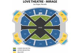 52 Methodical Mirage Cirque Seating Chart