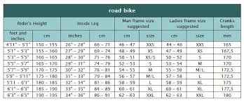 59 Experienced Bicycle Frame Sizing Chart