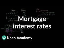 Mortgage Interest Rates Video Mortgages Khan Academy