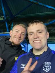 Wasn't the result we hoped for last night, but it was cool to bring my  American cousin in to watch the match last night.