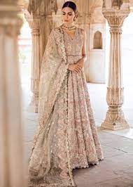 Pakistani Bridal Gown Dress For Wedding In Lilac Color J5135 Indian Bridal Outfits Walima Dress Asian Bridal Dresses