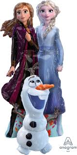 How tall is olaf in the movie frozen? Disney Frozen 2 Elsa Anna Olaf Airwalker 147cm Tall Jayjay The Balloon Guy