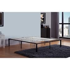 Handy Living Twin Xl Size Quick Assembly Wood Slat Black Metal Bed Frame On Sale Overstock 18258894 Slats should be per mattress recommendations. handy living twin xl size quick assembly wood slat black metal bed frame