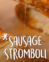 Sausage Stromboli Video Pillsbury Recipes Pillsbury Biscuit Recipes Stromboli Recipe Easy