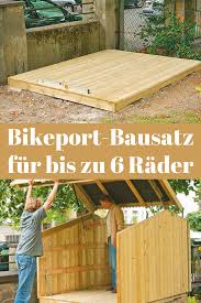 Fahrradbox Selbst De Fahrradbox Bikeport Fahrradgarage