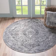 Shop round gray rugs from article and bring effortless style to your home with our beautiful mid century modern furniture and decor. Gray 3 3 X 3 3 Oregon Round Rug Esalerugs
