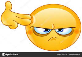 Suicide gesture emoticon Stock Vector Image by ©yayayoyo #169270778