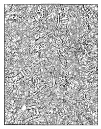 Color Me Crazy Insanely Detailed Creations To Challenge Your Skills And Blow Your Mind Peter Deligdisch 9 Framed Art Prints Colorful Art Coloring Book Pages