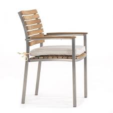 Stackable Teak And Stainless Steel Patio Chairs Koltuklar Sandalye Metal