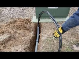It's easier to secure one box and then run the conduit from that box to the next one. Diy Pulling Buriable Electrical Through Pvc Youtube