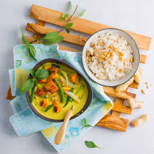 Susskartoffel Curry Mit Erdnuss Reis Rezept Susskartoffel Curry Curry Susskartoffel