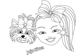 Jojo siwa coloring pages have been widely searched by girls recently. Jojo Siwa Coloring Pages 18 New Images Free Printable