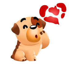 Dog Love Sticker By Chummy Chum Chums Cute Love Gif Cute Gif Animated Emoticons Unique facebook messenger stickers designed and sold by artists. dog love sticker by chummy chum chums