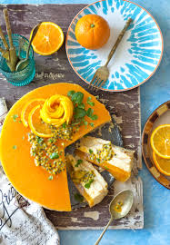 * split the lady fingers in half. Sunshine On A Plate Layered Mango And Orange Cake Chef In Disguise