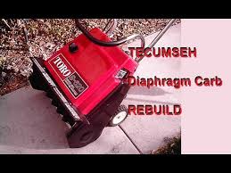 We have the tecumseh snow blower carburetors and parts 4 cycle you need, with fast shipping and great prices. Tecumseh Diaphragm Carb 1of2 Toro S140 S200 S620 Rebuild Youtube