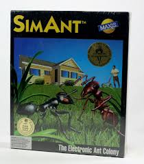 Vintage Big Box Pc Sealed Maxis Broderbund Sim Ant 1991 Mac Pristine Broderbund Ants Seal Pristine