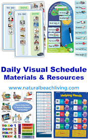 Perfect Daily Visual Schedule Materials And Resources