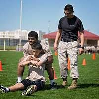 Spc. Ryan McNett, a fire direction specialist assigned