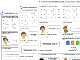 White Rose Maths Year 5 Block 4 Square And Cube Numbers Problem Solving And Reasoning Problem Solving Problem Solving Worksheet White Rose Maths