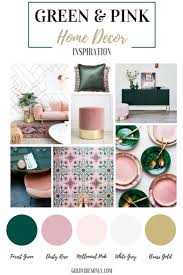 The New Classic Green And Pink Interior Home Decor Pink Home Decor Home Decor Home Decor Inspiration