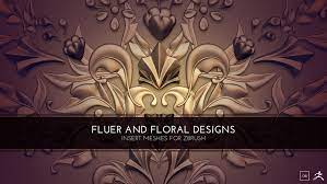 I bought a porsche last year. Artstation Fluer And Floral Designs Insert Meshes For Zbrush Brushes