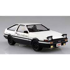initial d aoshima 1 24 plastic model takumi fujiwara 86 trueno vol 1 ver initiald takumifujiwara trueno carmodel plasticmodel hypetokyo