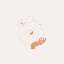 Yin Yang Logo Hand Illustration Logo Sun And Moon Celestial Zodiac Art Custom Minimal Logo Design Hand Illustration Minimal Logo Design Yin Yang Logo