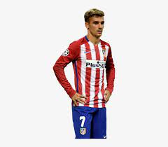 The image is png format with a clean transparent background. Antoine Griezmann Antoine Griezmann Atletico Madrid Deportivo Free Transparent Png Download Pngkey