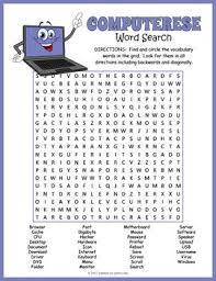 No Prep Computer Science Vocabulary Terms Word Search Puzzle Worksheet Computer Lab Classroom Computer Teacher Computer Basics