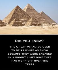 The Great Pyramid With Its Limestone Casings Fell Victim To Greed Before They Were Stripped Away The Great Pyramid Onc Wonders Of The World Pyramids Greatful