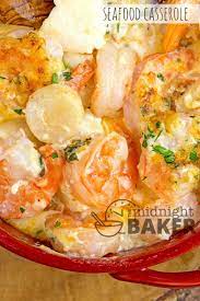 Seafood casserole kathy aydlett, traffic manager/sales assistant this recipe reminds me of time spent with my family at the beach, trying new recipes, the hits and the misses. This Seafood Casserole Is Full Of Shrimp And Scallops So It S A Seafood Lover S Delight Perfect For Shrimp And Scallop Recipes Scallop Recipes Seafood Recipes