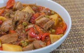 Spicy Pork Kaldereta Panlasang Pinoy
