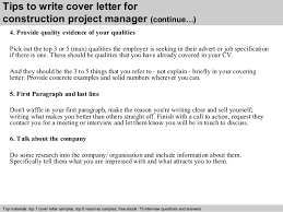 Cover letter project manager construction. Construction Project Manager Cover Letter