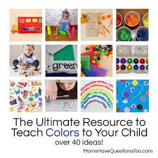 Pin By Deb Living Montessori Now On Diy Sensorial Extensions Teaching Colors Preschool Colors Toddler Learning Activities