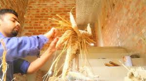 Kali Idol Structure Making How To Make Structure Of Kali Idol Basic Of Idol Kali Easy