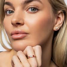 September 10K Yellow Gold Classic 2-7 Princess Cut Ring with Accents