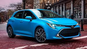 Hd Wallpaper Toyota Toyota Corolla Xse Blue Car Hatchback Wallpaper Flare