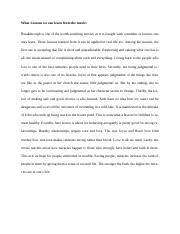 Writing reflection paper is the easiest assignment you will ever meet during the course; Reflection Paper On The Movie Breakthrough 1 Docx Reflection Paper On The Movie Breakthrough This Movie U201cbreakthrough U201d Is Based Upon A Real Story Course Hero